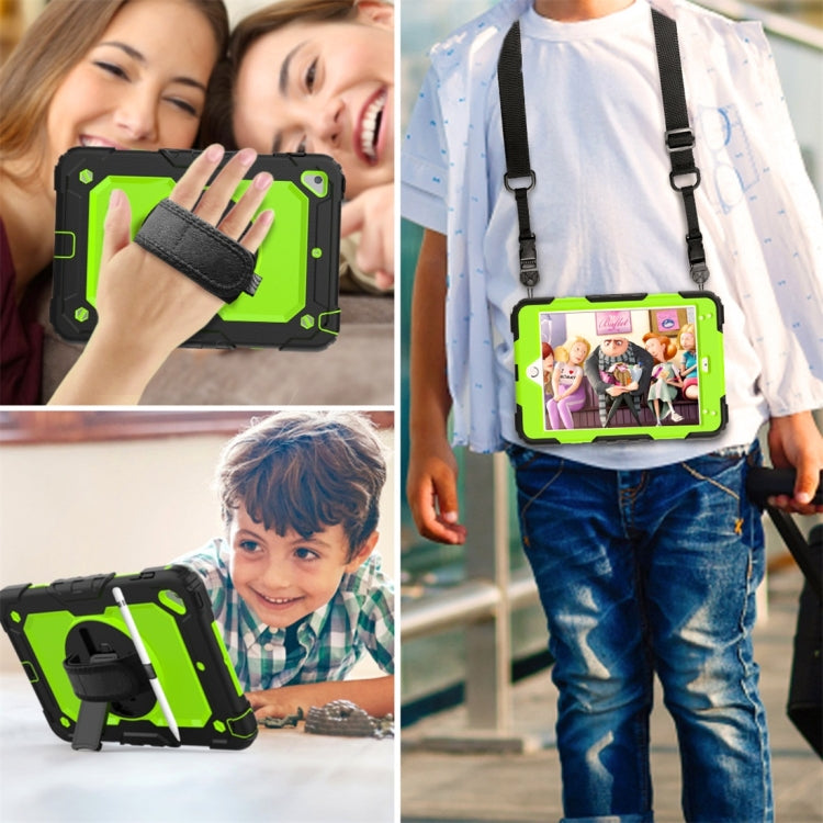 ipad mini 4 backpack Shockproof Black Silica Gel + Colorful PC Protective Case for iPad Min – Garmade