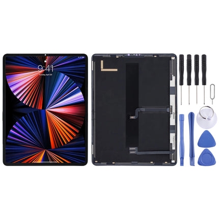 LCD Screen and Digitizer Full Assembly for iPad Pro 12.9 inch (2021) A2378 A2461 A2379 (Black)-garmade.com