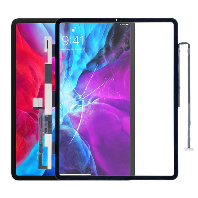 Touch Panel for iPad Pro 12.9 inch (2020) A2069 A2229 A2232 A2233 (Black)-garmade.com