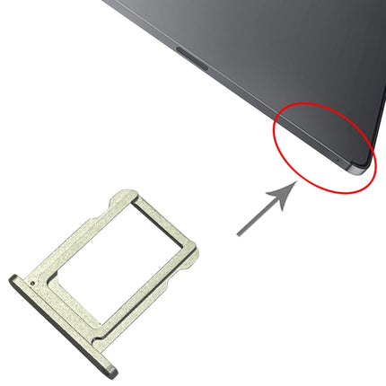 SIM Card Tray for iPad Pro 12.9 inch 2021 (5th gen) A2379 A2461 A2462 (Silver)-garmade.com