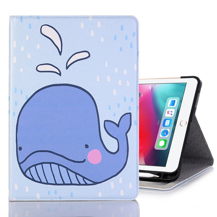 Dolphin Pattern Horizontal Flip Leather Case for iPad Pro 11 inch (2018),with Card Slots & Holder & Wallet & Photo Frame & Pen slot-garmade.com
