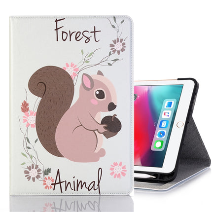Squirrel Pattern Horizontal Flip Leather Case for iPad Pro 11 inch (2018),with Card Slots & Holder & Wallet & Photo Frame & Pen slot-garmade.com