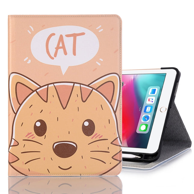 Cat Pattern Horizontal Flip Leather Case for iPad Pro 11 inch (2018),with Card Slots & Holder & Wallet & Photo Frame & Pen slot-garmade.com