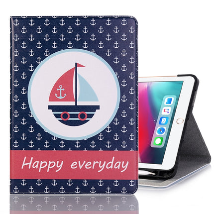 Ship Pattern Horizontal Flip Leather Case for iPad Pro 11 inch (2018),with Card Slots & Holder & Wallet & Photo Frame & Pen slot-garmade.com