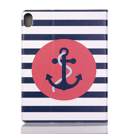 Ship Anchor Pattern Horizontal Flip Leather Case for iPad Pro 11 inch (2018),with Card Slots & Holder & Wallet & Photo Frame & Pen slot-garmade.com