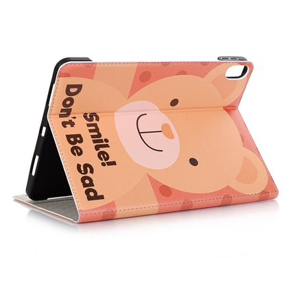 Smile Bear Pattern Horizontal Flip Leather Case for iPad Pro 11 inch (2018),with Card Slots & Holder & Wallet & Photo Frame & Pen slot-garmade.com