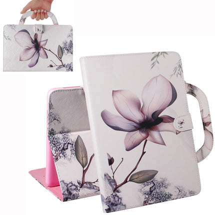 Magnolia Pattern Horizontal Flip Leather Case for iPad Mini(2019) / Mini 1 / 2 / 3 / 4, with Holder & Card Slot & Wallet-garmade.com