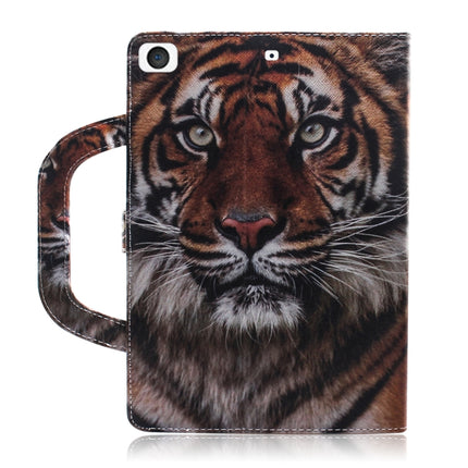 Tiger Pattern Horizontal Flip Leather Case for iPad Mini(2019) / Mini 1 / 2 / 3 / 4, with Holder & Card Slot & Wallet-garmade.com