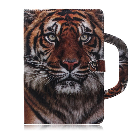 Tiger Pattern Horizontal Flip Leather Case for iPad Pro 11 Inch (2018), with Holder & Card Slot & Wallet-garmade.com