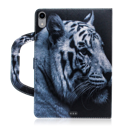 White Tiger Pattern Horizontal Flip Leather Case for iPad Pro 11 Inch (2018), with Holder & Card Slot & Wallet-garmade.com