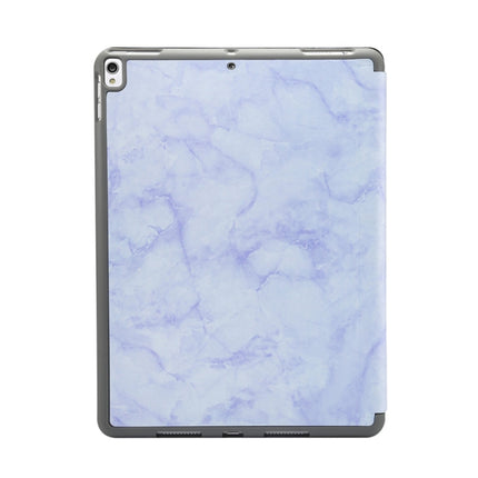 Marble Texture Pattern Horizontal Flip Leather Case for iPad Air 2019 10.5 inch, with Three-folding Holder & Pen Slot & Sleep / Wake-up Function (Purple)-garmade.com