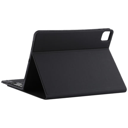 TG11BC Detachable Bluetooth Black Keyboard Microfiber Leather Tablet Case for iPad Pro 11 inch (2020), with Touchpad & Pen Slot & Holder (Black)-garmade.com