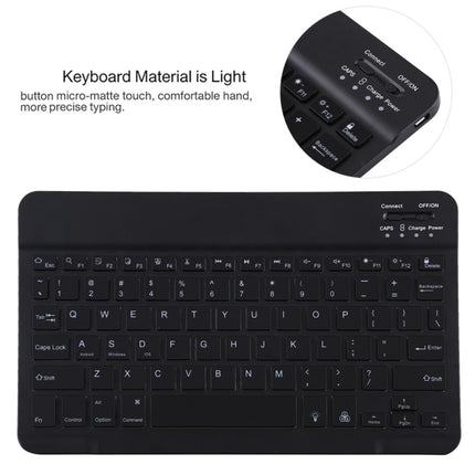 TG11BS Detachable Bluetooth Black Keyboard + Microfiber Leather Tablet Case for iPad Pro 11 inch (2020), with Backlight & Pen Slot & Holder(Black)-garmade.com