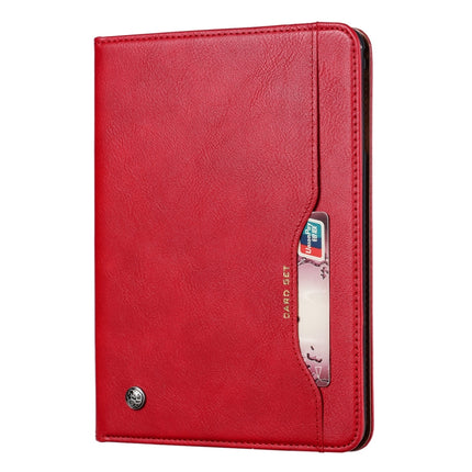 Knead Skin Texture Horizontal Flip Leather Case for iPad Air 2019 10.5 inch, with Photo Frame & Holder & Card Slots & Wallet & Pen Slot (Red)-garmade.com