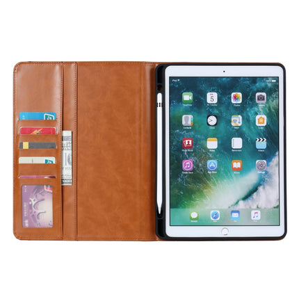 Knead Skin Texture Horizontal Flip Leather Case for iPad Air 2019 10.5 inch, with Photo Frame & Holder & Card Slots & Wallet & Pen Slot (Wine Red)-garmade.com