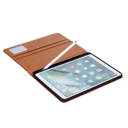 Knead Skin Texture Horizontal Flip Leather Case for iPad Air 2019 10.5 inch, with Photo Frame & Holder & Card Slots & Wallet & Pen Slot (Brown)-garmade.com