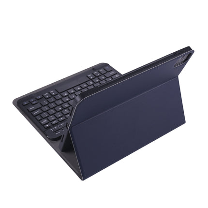 A11B 2020 Ultra-thin ABS Detachable Bluetooth Keyboard Tablet Case for iPad Pro 11 inch (2020), with Pen Slot & Holder (Dark Blue)-garmade.com