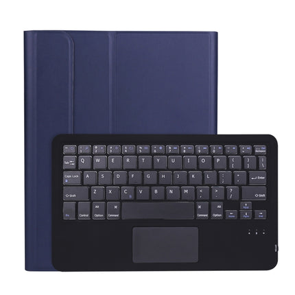 A11B-A 2020 Ultra-thin ABS Detachable Bluetooth Keyboard Tablet Case for iPad Pro 11 inch (2020), with Touchpad & Pen Slot & Holder (Dark Blue)-garmade.com