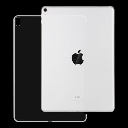 Transparent TPU Chipped Edge Soft Protective Back Cover Case for iPad Pro 10.5 inch / Air 10.5 2019-garmade.com