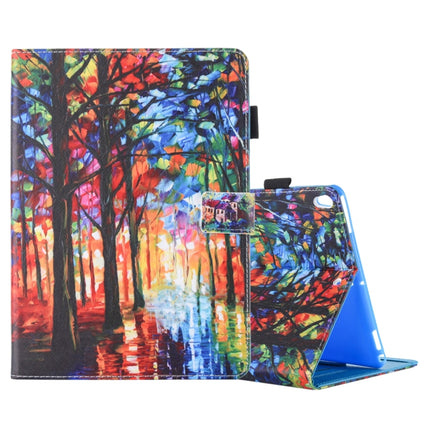 For iPad Pro 10.5 inch Forest Pattern Horizontal Flip Leather Case with 3 Gears Holder & Card Slots-garmade.com