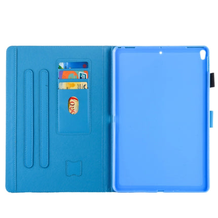 For iPad Pro 10.5 inch Painted Village Pattern Horizontal Flip Leather Case with 3 Gears Holder & Card Slots-garmade.com