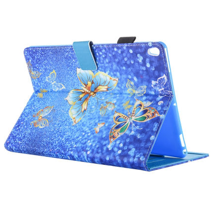For iPad Pro 10.5 inch Butterfly Pattern Horizontal Flip Leather Case with 3 Gears Holder & Card Slots-garmade.com