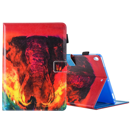 For iPad Pro 10.5 inch Red Elephant Print Horizontal Flip PU Leather Protective Case with Holder & Card Slots & Photo Frame-garmade.com