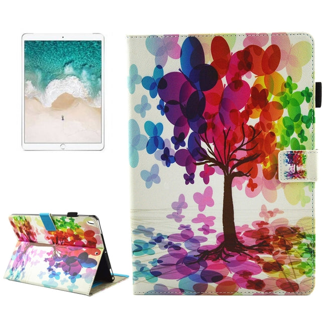 For iPad Pro 10.5 inch Butterfly Pattern Horizontal Flip Leather Protective Case with Holder & Card Slots & Sleep-garmade.com