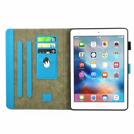For iPad Pro 10.5 inch Wave Owl pattern Horizontal Flip Leather Protective Case with Holder & Card Slots & Sleep-garmade.com