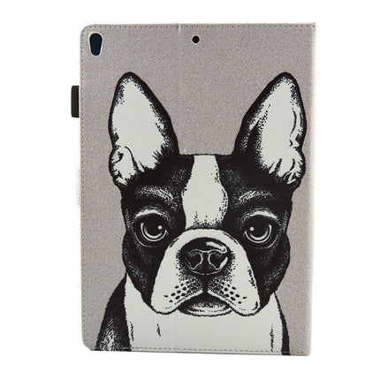 For iPad Pro 10.5 inch Bulldog pattern Horizontal Flip Leather Protective Case with Holder & Card Slots & Sleep-garmade.com