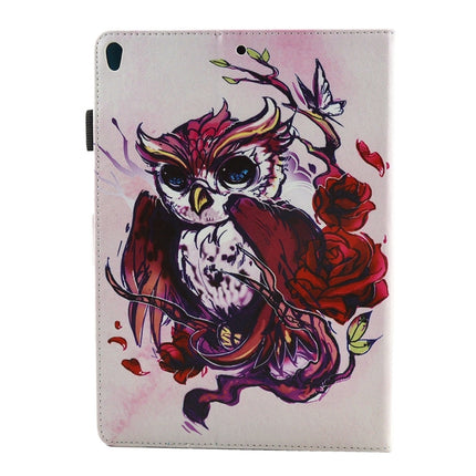 For iPad Pro 10.5 inch Butterfly and Owl pattern Horizontal Flip Leather Protective Case with Holder & Card Slots & Sleep-garmade.com