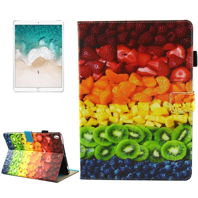 For iPad Pro 10.5 inch Fruit Assorted Patterns Horizontal Flip Leather Protective Case with Holder & Card Slots & Sleep-garmade.com