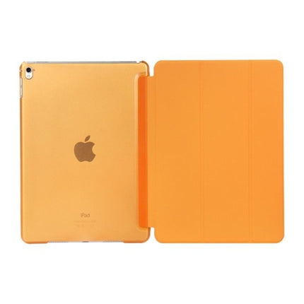 Pure Color Merge Horizontal Flip Leather Case for iPad Pro 10.5 Inch / iPad Air (2019), with Holder (Orange)-garmade.com