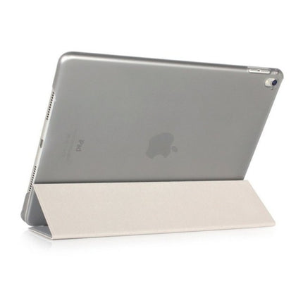 Pure Color Merge Horizontal Flip Leather Case for iPad Pro 10.5 Inch / iPad Air (2019), with Holder (Grey)-garmade.com