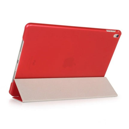 Pure Color Merge Horizontal Flip Leather Case for iPad Pro 10.5 Inch / iPad Air (2019), with Holder (Red)-garmade.com
