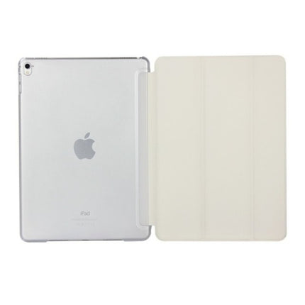 Pure Color Merge Horizontal Flip Leather Case for iPad Pro 10.5 Inch / iPad Air (2019), with Holder (White)-garmade.com