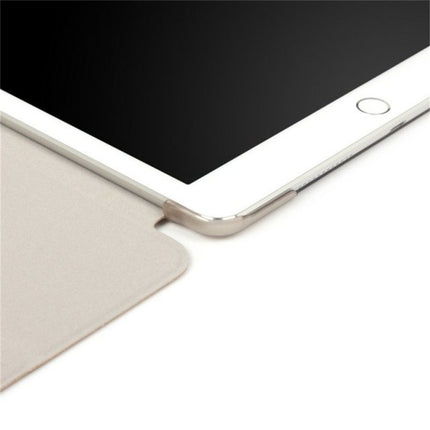 Pure Color Merge Horizontal Flip Leather Case for iPad Pro 10.5 Inch / iPad Air (2019), with Holder (White)-garmade.com