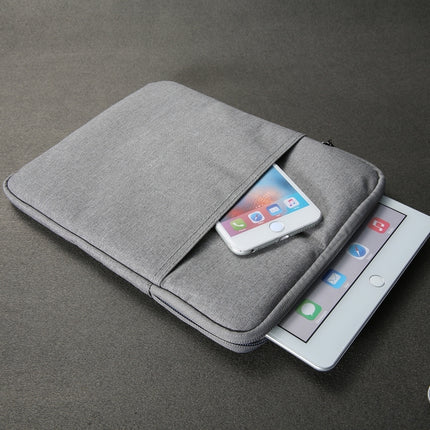 Tablet PC Universal Inner Package Case Pouch Bag Sleeve for iPad Air 2019 / Pro 10.5 inch / Air 2 / 3 / 4(Light Grey)-garmade.com