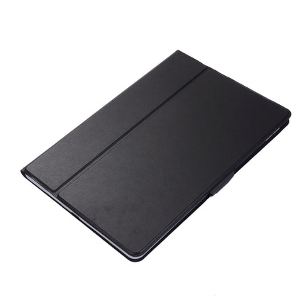 Horizontal Flip Solid Color Elastic Force Leather Case with 360 Degrees Rotation Holder for iPad Pro 10.5 inch (Black)-garmade.com