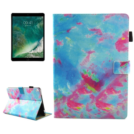 For iPad Pro 10.5 inch Colorful Marble Pattern Horizontal Flip Leather Protective Case with Holder & Card Slots & Wallet & Pen Slot &Sleep / Wake-up-garmade.com