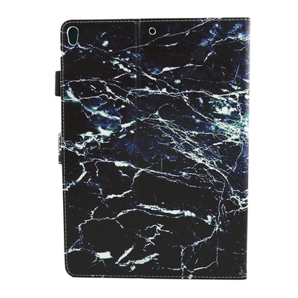 For iPad Pro 10.5 inch Black Marble Pattern Horizontal Flip Leather Protective Case with Holder & Card Slots & Wallet & Pen Slot &Sleep / Wake-up-garmade.com