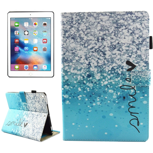 For iPad Pro 10.5 inch Smile Pattern Horizontal Flip Leather Protective Case with Holder & Card Slots & Wallet & Pen Slot &Sleep / Wake-up-garmade.com