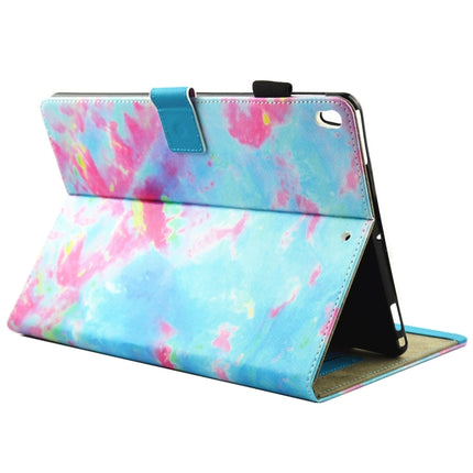 For iPad Pro 10.5 inch Colorful Marble Pattern Horizontal Flip Leather Protective Case with Holder & Card Slots & Wallet & Pen Slot &Sleep / Wake-up-garmade.com