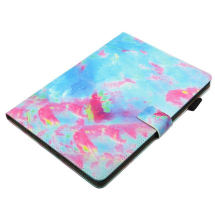 For iPad Pro 10.5 inch Colorful Marble Pattern Horizontal Flip Leather Protective Case with Holder & Card Slots & Wallet & Pen Slot &Sleep / Wake-up-garmade.com