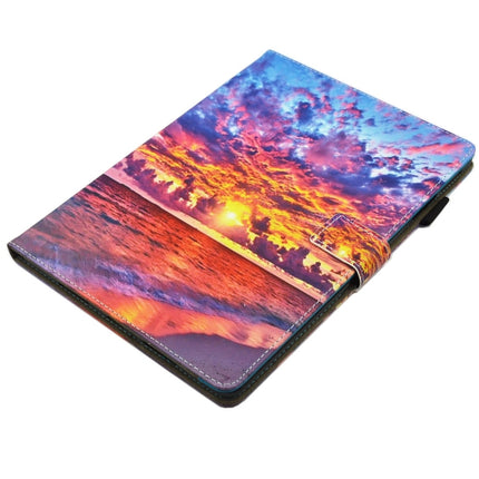 For iPad Pro 10.5 inch Sunset Landscape Pattern Horizontal Flip Leather Protective Case with Holder & Card Slots & Wallet & Pen Slot &Sleep / Wake-up-garmade.com