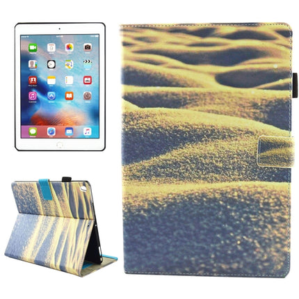 For iPad Pro 10.5 inch Desert Pattern Horizontal Flip Leather Protective Case with Holder & Card Slots & Wallet & Pen Slot &Sleep / Wake-up-garmade.com
