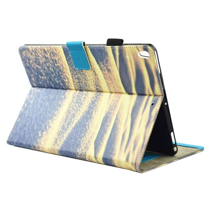 For iPad Pro 10.5 inch Desert Pattern Horizontal Flip Leather Protective Case with Holder & Card Slots & Wallet & Pen Slot &Sleep / Wake-up-garmade.com