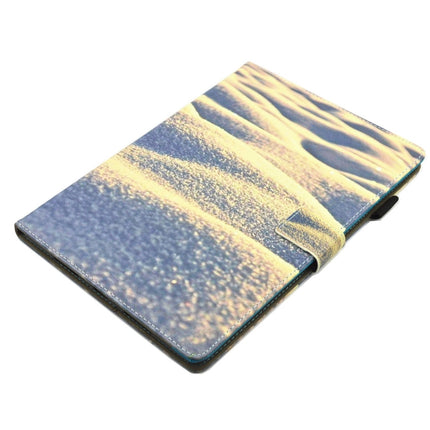 For iPad Pro 10.5 inch Desert Pattern Horizontal Flip Leather Protective Case with Holder & Card Slots & Wallet & Pen Slot &Sleep / Wake-up-garmade.com