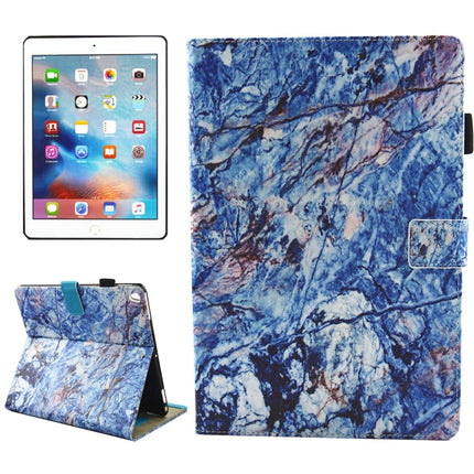 For iPad Pro 10.5 inch Blue Marble Pattern Horizontal Flip Leather Protective Case with Holder & Card Slots & Wallet & Pen Slot &Sleep / Wake-up-garmade.com