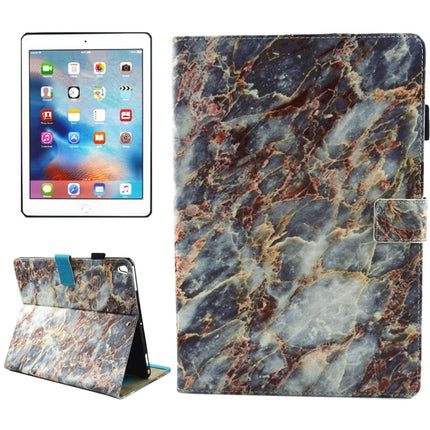 For iPad Pro 10.5 inch Brown Marble Pattern Horizontal Flip Leather Protective Case with Holder & Card Slots & Wallet & Pen Slot &Sleep / Wake-up-garmade.com